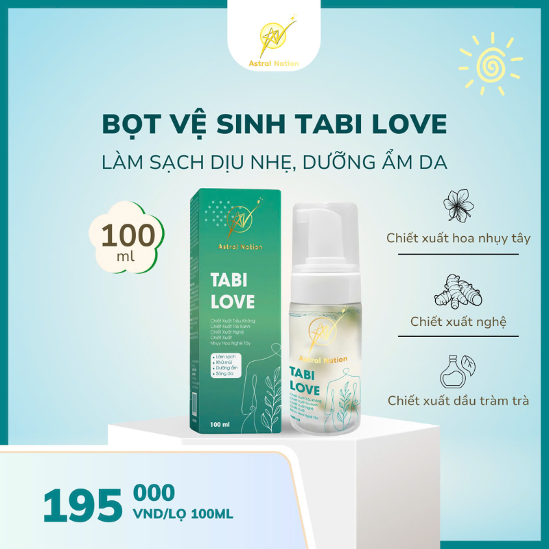 TaBi Love Bọt Vệ Sinh Nữ cao cấp