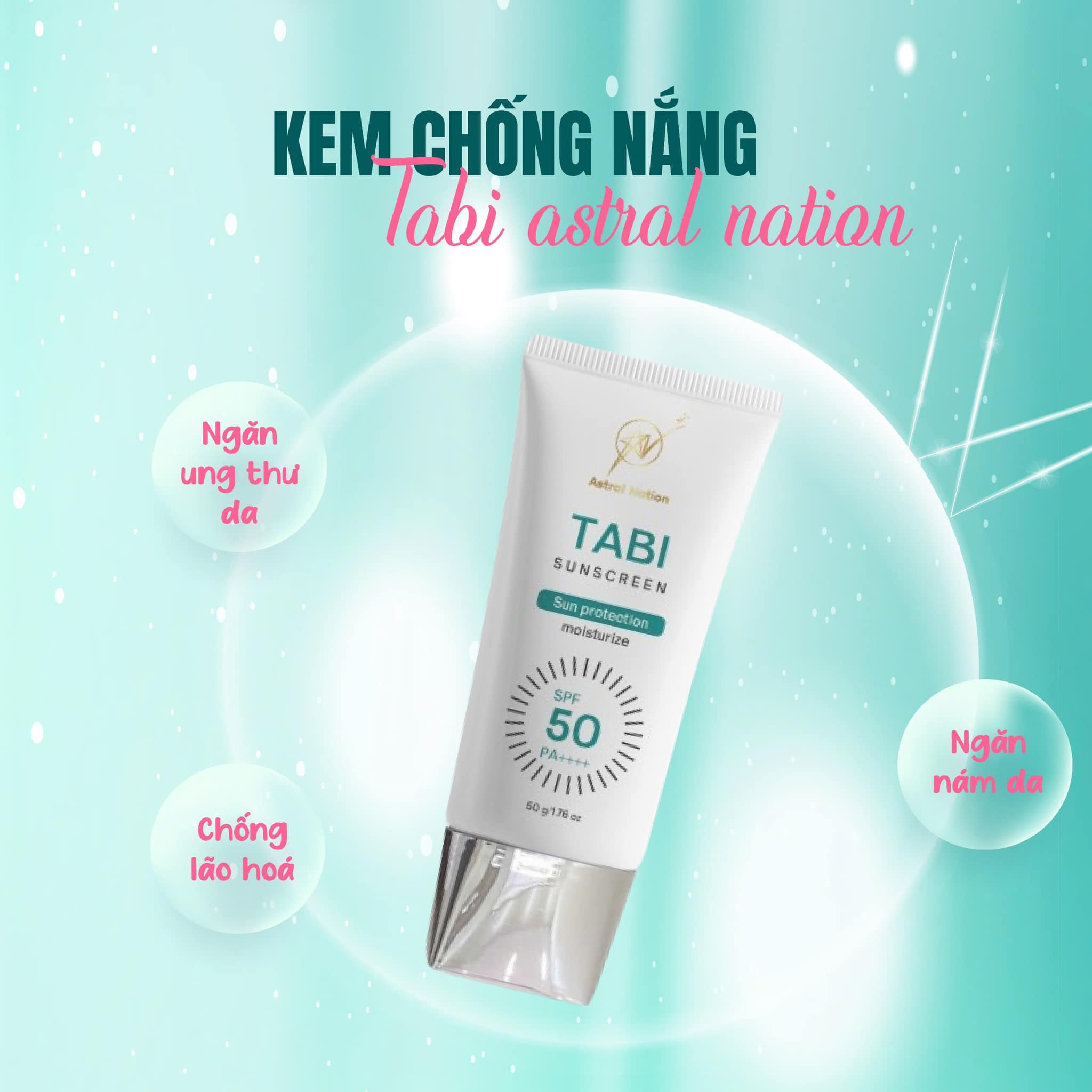 Tabi Sunscream- kem chống nắng vật lý